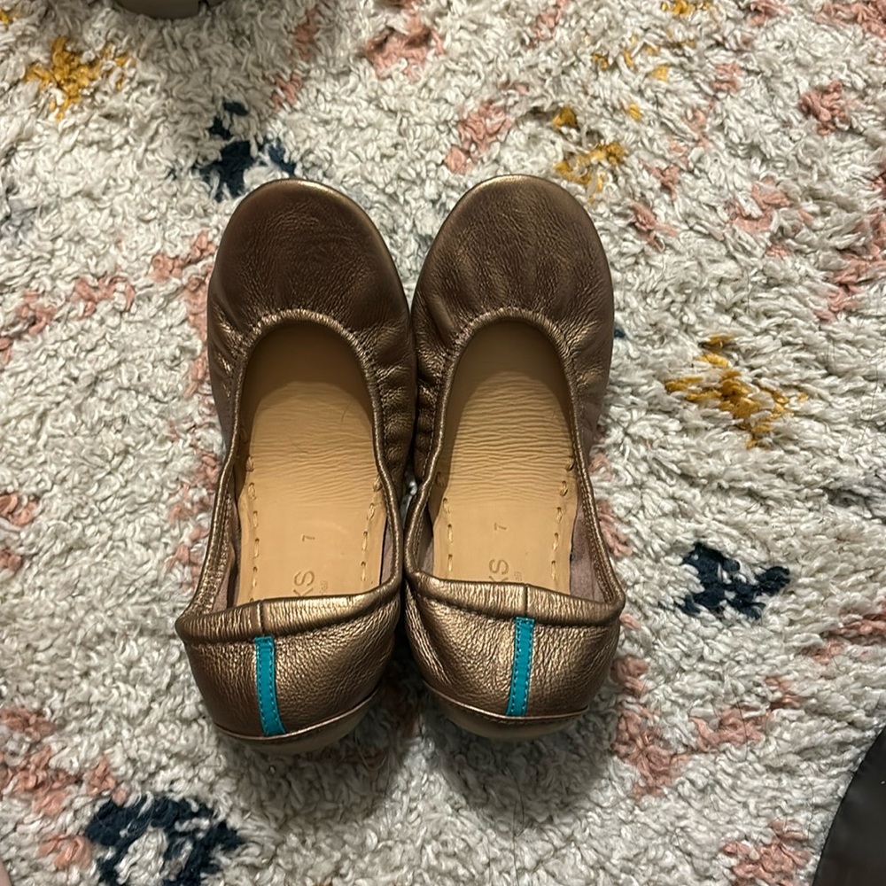 tieks by Gavrieli in metallic bronze